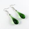 Boucles d'oeilles "Goutte de Verre" Vert  - Adrian Colin